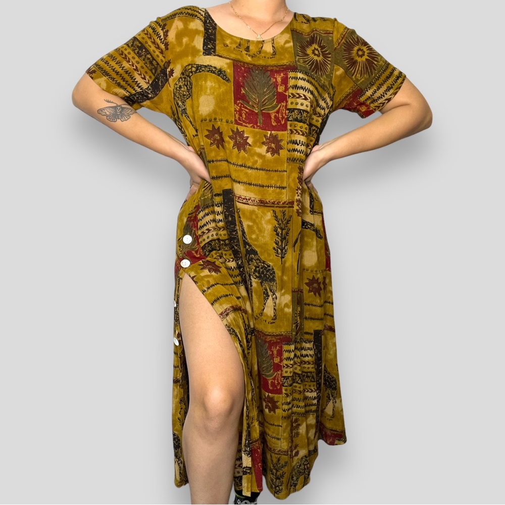 Safari vibes maxi dress